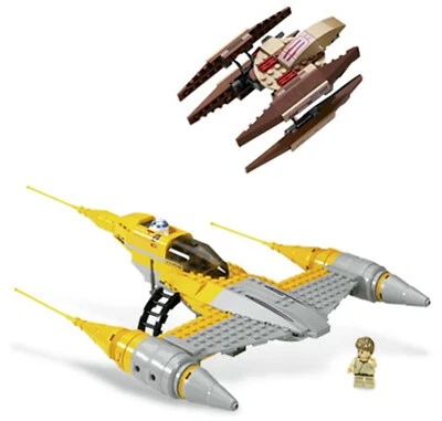 Lego Star Wars 7660: Naboo N-1 Starfighter & Vulture Droid (2007) NO BOX Foto 1 de 3