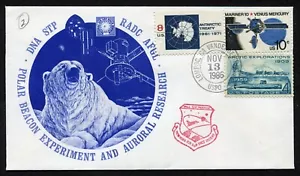 1986 Rare 90 of 250 USAF Polar Beacon Experiment & Auroral Research STP P87-1 - Bild 1 von 5