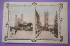 Postcard Posted 1906 Holy Trinty & St.Stephens Churches Bristol