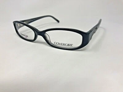 COVERGIRL CG431 Col.005 眼镜框 53-16-135 黑色/灰色大理石波兰色 ZN34 — 第 1/4 张图片