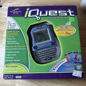 Quantum Leap iQuest Learning System by Leap Frog with Starter Pack 4MB Cartridge - Picture 1 of 11
