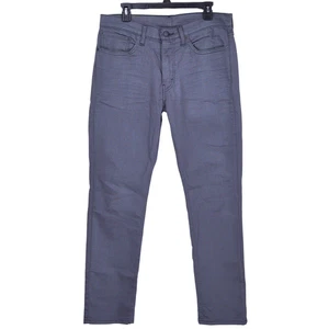 Levis 511 Jeans Mens 34x32 Dark Gray Slim Fit Straight Comfort Stretch Denim - Picture 1 of 11