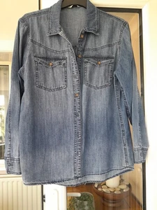 Ladies Denim Shirt - Picture 1 of 6