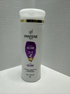 Pantene Pro V Sheer Volume 2 in 1 Shampoo + Conditioner 12 Fl Oz New - Image 1 of 4