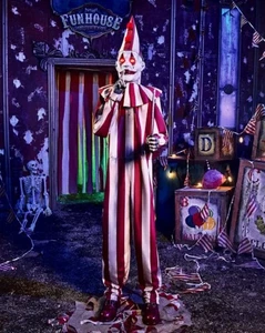 Spirit Halloween Silent And Deadly Clown Animatronic - Picture 1 of 4