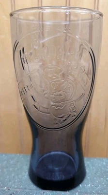  McDonald's Replica Retro 1955 Speedy Hambuger Purple Coca Cola Glass  - Image 1 of 4