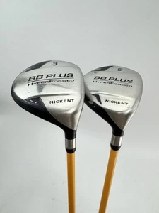 Nickent Golf Fairway Wood Set 3+5 Wood Proforce Regular Graphite/New Grips/25616 - Picture 1 of 16