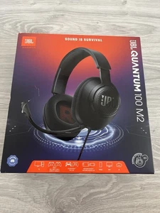 JBL Quantum 100M2 Gaming Headset Over-Ear Schwarz Neu OVP mit Rechnung - Bild 1 von 2