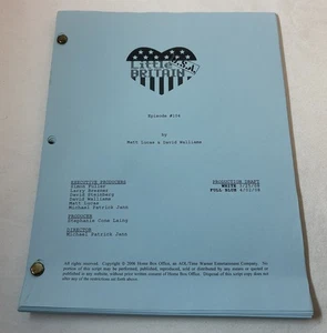2008 original tv script LITTLE BRITAIN USA ~ Episode 104 blue - Picture 1 of 1