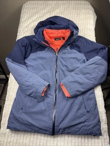 Marmot Men Featherless Component Jacket 3-In-1 Insulated Zip Out Blue Med NICE! - Picture 1 of 18