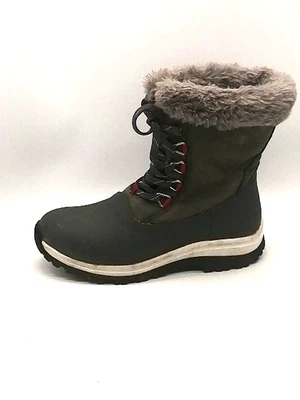 The Original Muck Botas Mujer Verde 7 Tobillo Invierno Zapatos Vibram Piel Borde 050018 Foto 1 de 4