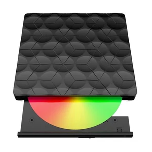 Slim External USB 3.0 CD DVD Rw Writer CD Player Portable Burner Drive Reader - Picture 1 of 4
