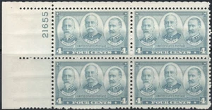 US Scott #793, Plate block of 4, "Navy Issue", MNH - Picture 1 of 1