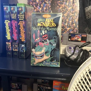 Tested, Sleeved!! (VHS, 1997) Rare, AAAHH! Real Monsters, Creepy, Nickelodeon!!! - Picture 1 of 14