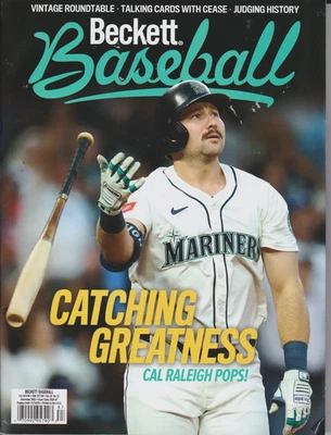 Beckett Baseball Price Guide Magazine December  2025 Cal Raleigh Cover - Image 1 of 3
