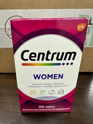Centrum Women Multivitamin/Multimineral Supplement Tablets - 120ct - Image 1 of 3