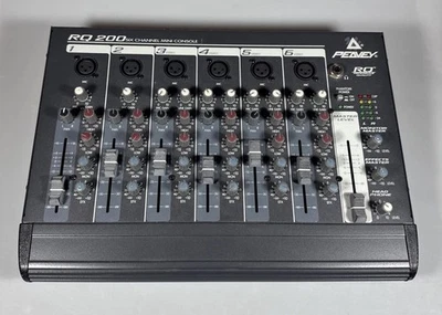 Peavey RQ 200 Six Channel Mixer - Unit Only No Power Supply Tested Working - Image 1 of 4