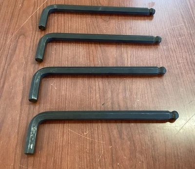 EKLIND Hex Key 1 Ball Ends 14 mm Tip Size Metric Alloy Steel, Black Oxide B226 - Image 1 of 2