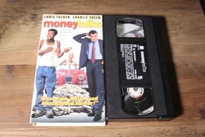 Money Talks Charlie Sheen Chris Tucker VHS !!BUY 2 GET 2 FREE!! - Picture 1 of 2