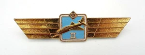 NVA DDR Klassifizierungsabzeichen Flugzeugführer Stufe II Mig eingeprägt - Picture 1 of 4
