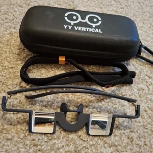 YY Vertical Y&Y Plasfun Evo Safety Glasses, Black Climbing Carabiner Case - Picture 1 of 11