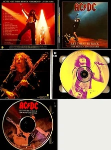 AC/DC *VG+* "LET THERE BE ROCK: LIVE IN PARIS" 1997 US EASTWEST RECORDS 2CD - Imagen 1 de 1
