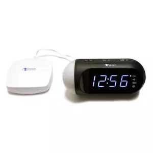 Krown Visual VibeAlert Alarm Clock with Bed Shaker - Picture 1 of 4
