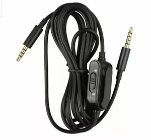 Cable de audio de repuesto para auriculares para juegos Astro A10 A40 cable conector de 3,5 mm 6 pies/2M - Imagen 1 de 9
