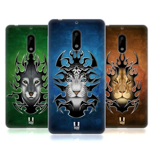 HEAD CASE DESIGNS TRIBAL ANIMALS SOFT GEL CASE FOR NOKIA PHONES 1 - Picture 1 of 10