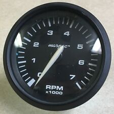 Faria Marpac Marine Boat Tachometer 0-7000 RPM for Mercury TKS and ECT Engines