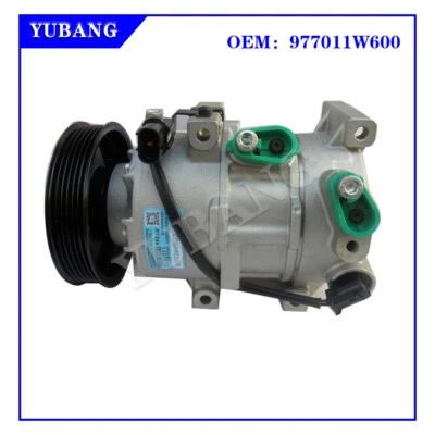For Hyundai Accent Kia Rio EX LX SX 1.6L DVE12 AC A/C Compressor 977011W600 - Изображение 1 из 3