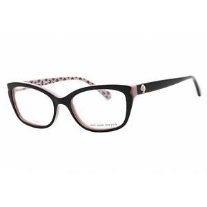 Kate Spade Women's Eyeglasses Black Pink Cat Eye Plastic Frame ARABELLE 03H2 00