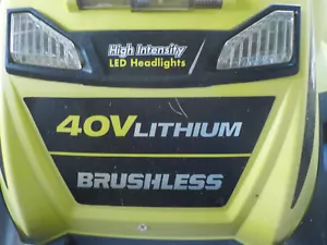 Ryobi 40V. Electric Mower parts RY40108 LED lights . - Picture 1 of 3
