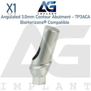 Angulated 15° Contour Titanium Fit BioHorizons® 3.0mm Gray Platform - Picture 1 of 6