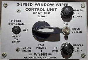 Unidad de control limpiaparabrisas de 2 velocidades Wynn Marine - Imagen 1 de 9