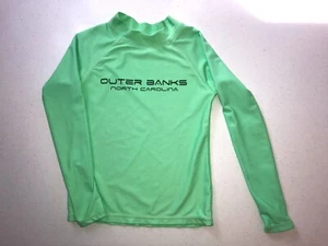 Girls size 4/5 (XS) long-sleeve Outer Banks rash guard swim top swim shirt - Picture 1 of 2