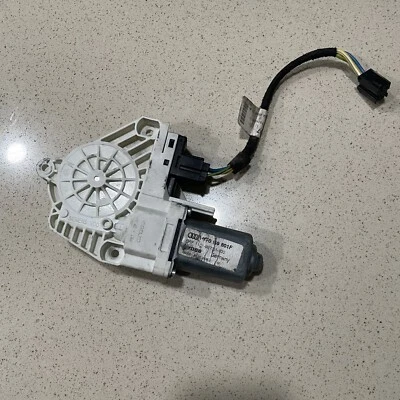 06-09 Audi A6 Quattro Rear Left Back Side Door Power Window Motor 4F0-959-801-F - Image 1 of 4