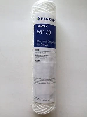 PENTEK 30 MICRON 10"x2" SEDIMENT FILTER WP-30 155072-43 4 PACK - Image 1 of 3