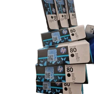 🌎Oryginalna głowica drukująca i środek czyszczący HP 80 DesignJet 1050 1055 C4820A | Pudełko🌎 - Zdjęcie 1 z 4