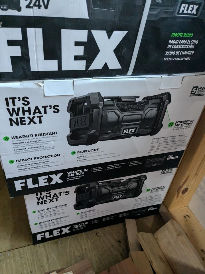 Flex 24V Jobsite Radio / Bluetooth Speaker - Image 1 of 1