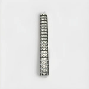 39TB18 Kulka 18 Position Double Row Terminal Barrier Block Board Closed Back Mil - Picture 1 of 3