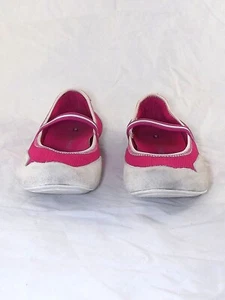 Tommy Hilfiger Damen Schuhe Ballerina Rosa Weiß Sneaker Stoff Größe 37 - Bild 1 von 8