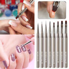 Color Pull Line Nail Art Pen Set UV Gel Extension Builde Function Pen Drawing V