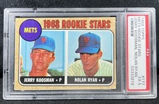 🔥1968 Topps #177 Nolan Ryan ROOKIE CARD MLB’s Single GREATEST PITCHER EVER￼!🔥