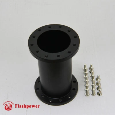 5.0" Steering Wheel Spacer Black for MOMO Isotta Sparco OMP - Image 1 of 2