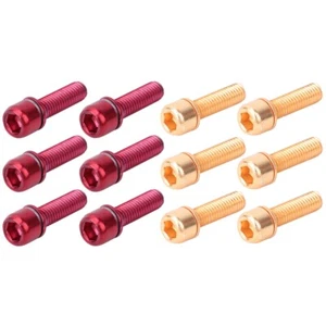 Titanlegierung Mountainbike Vorbau M5x18mm hochfeste Schraube Fahrrad Kurzschaft - Bild 1 von 15