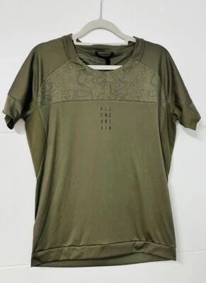 CUBE AM WS Damen Rundhalstrikot kurzarm olive Gr. M/38 - Bild 1 von 3