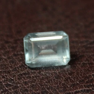1.5ct Natural Aquamarine Faceted Gemstone Loose Blue Aquamarine Octagon Shape - Picture 1 of 3
