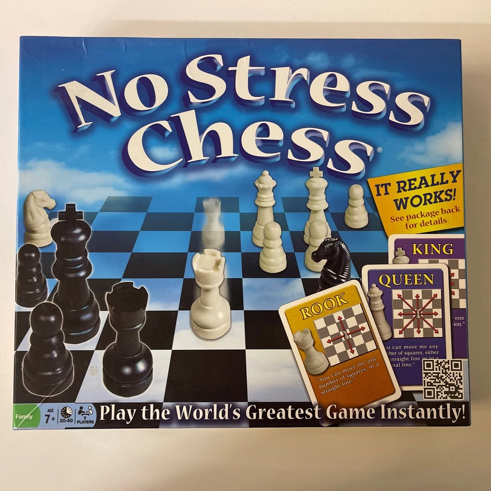 No Stress Chess Board Game Winning Moves Games Complete Ages 7+ - Image 1 of 1