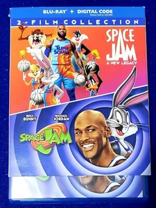 Space Jam/Space Jam: A New Legacy DBFE (Blu-ray + Digital) DVD With Slipcover - Picture 1 of 2
